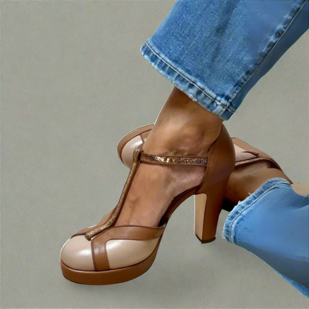 Niara™ | Elegant and Comfortable Heeled Sandals