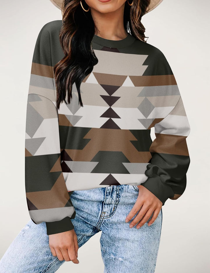 Zeagoo Women Oversize Sweatshirts Pullover Tops
