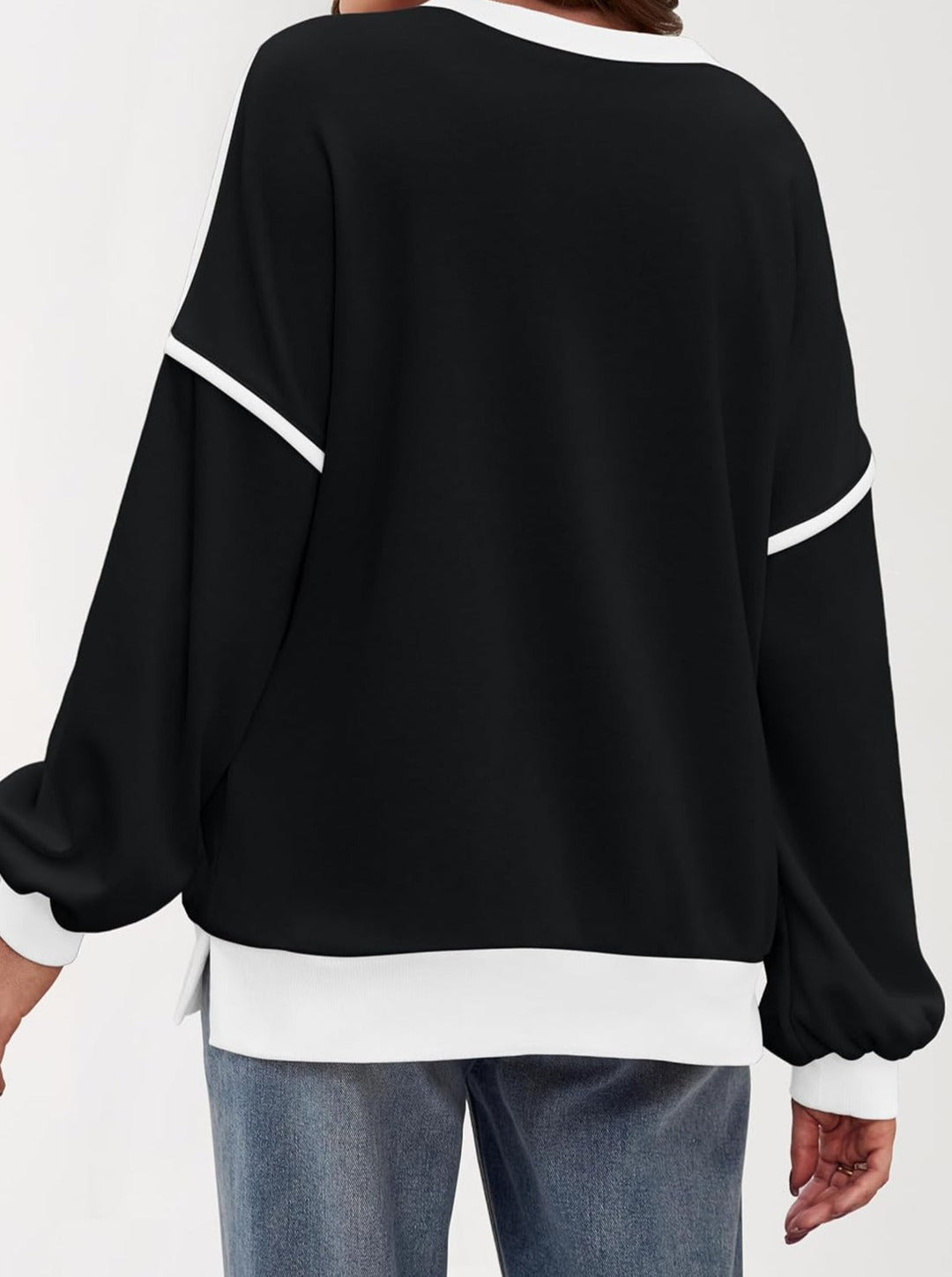 Zeagoo Women Oversize Sweatshirts Pullover Tops