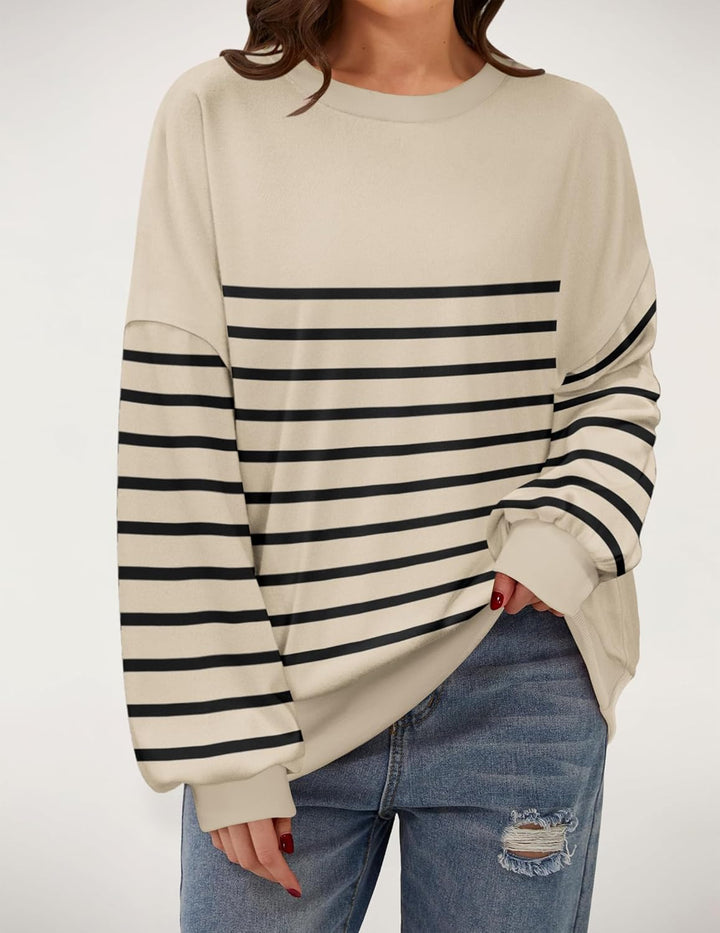 Zeagoo Women Oversize Sweatshirts Pullover Tops