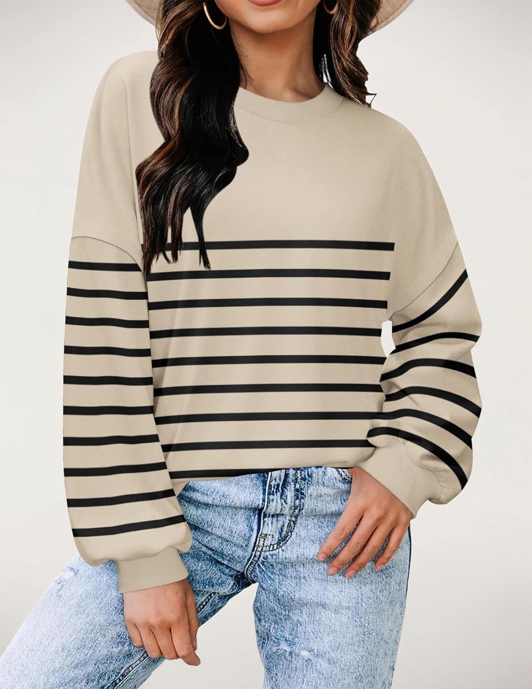 Zeagoo Women Oversize Sweatshirts Pullover Tops