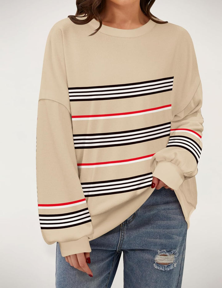 Zeagoo Women Oversize Sweatshirts Pullover Tops