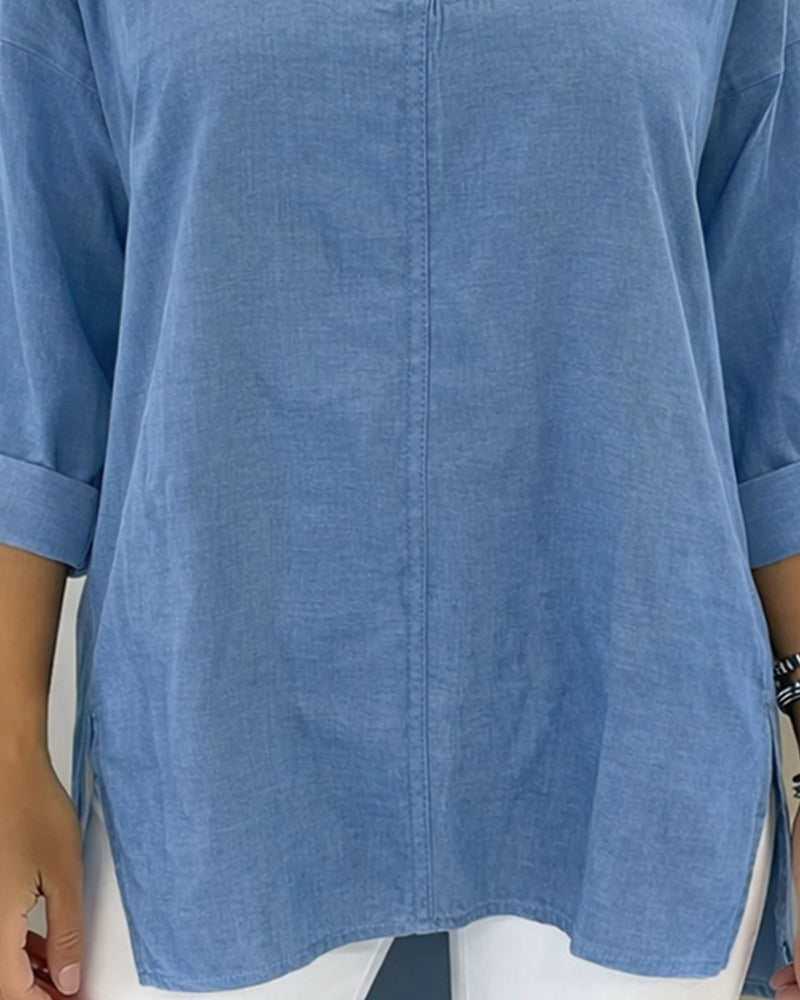 Essential Soft V-neck Top