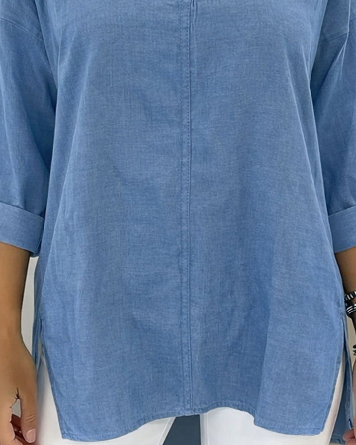 Essential Soft V-neck Top