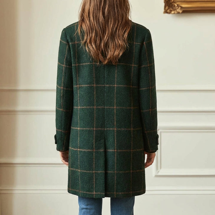 Larinda | Vintage Tweed Check Coat