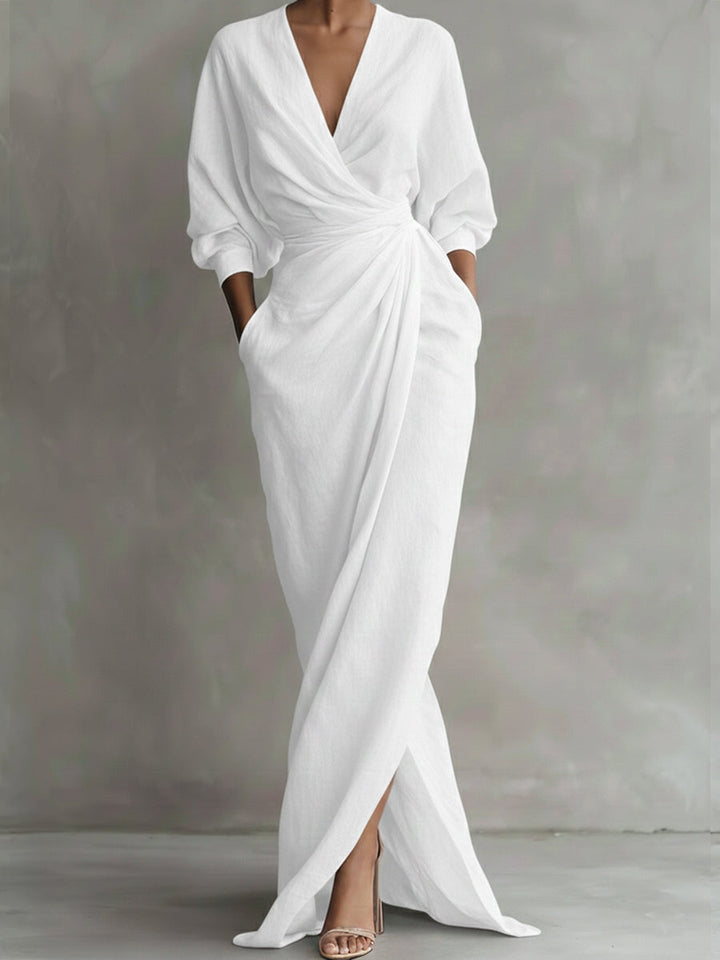 Avalonni | Elegant Wrap Maxi Dress
