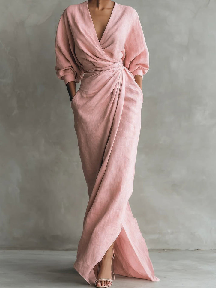 Avalonni | Elegant Wrap Maxi Dress